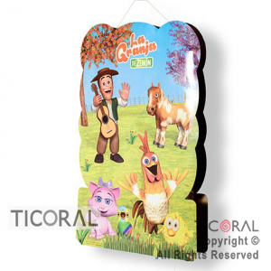 LA GRANJA DE ZENON PI�ATA CARTON x 1